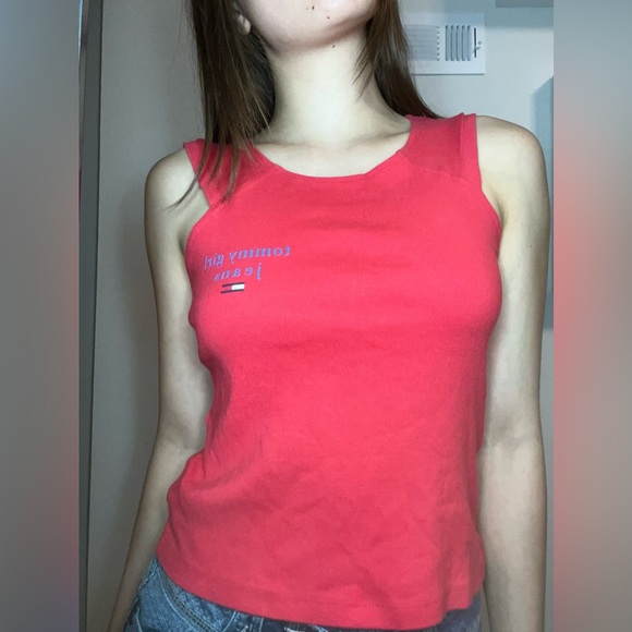Tommy Hilfiger Women's Pink Tank Top - Picture 1 of 5